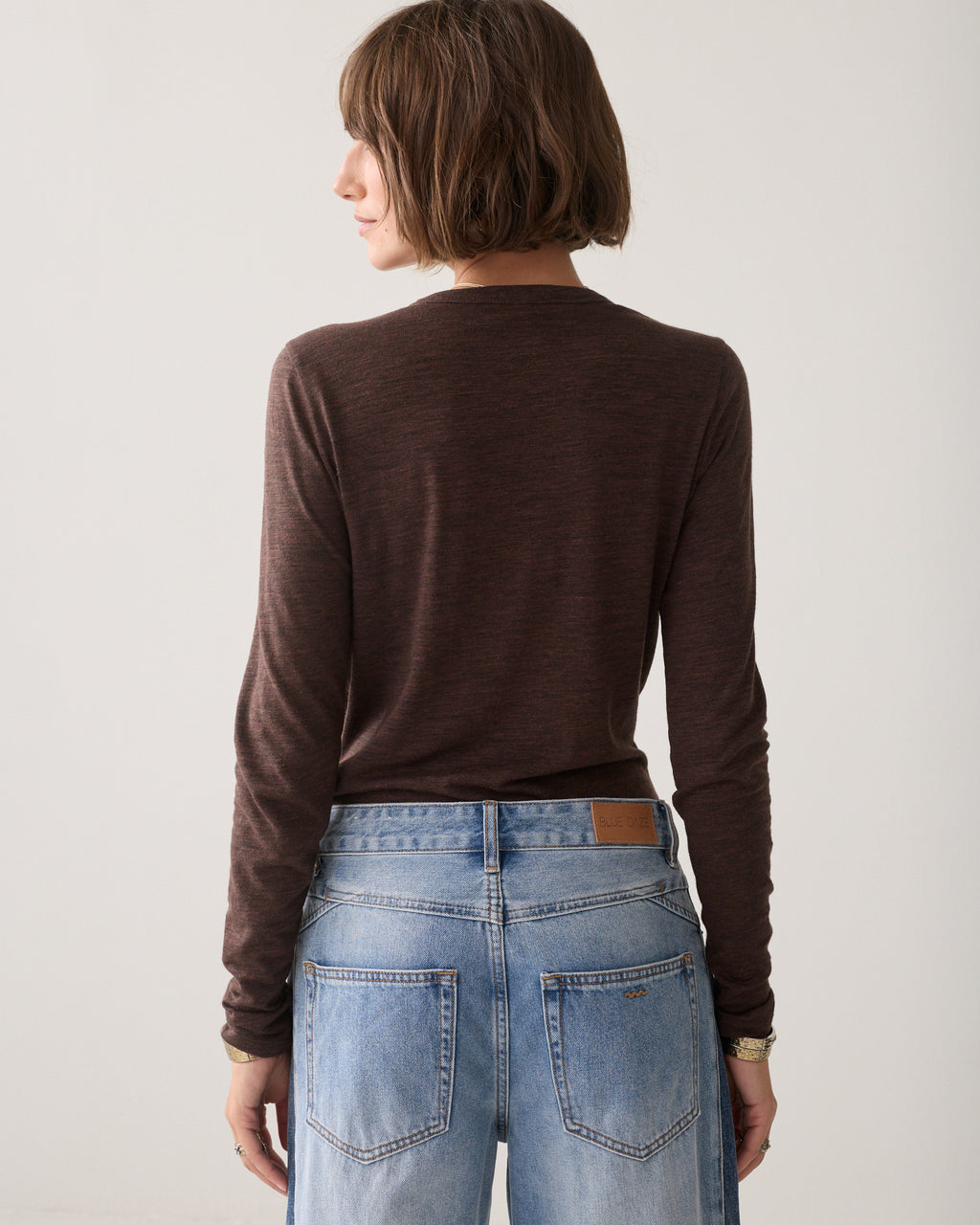 Longsleeve mit Rundhalsausschnitt