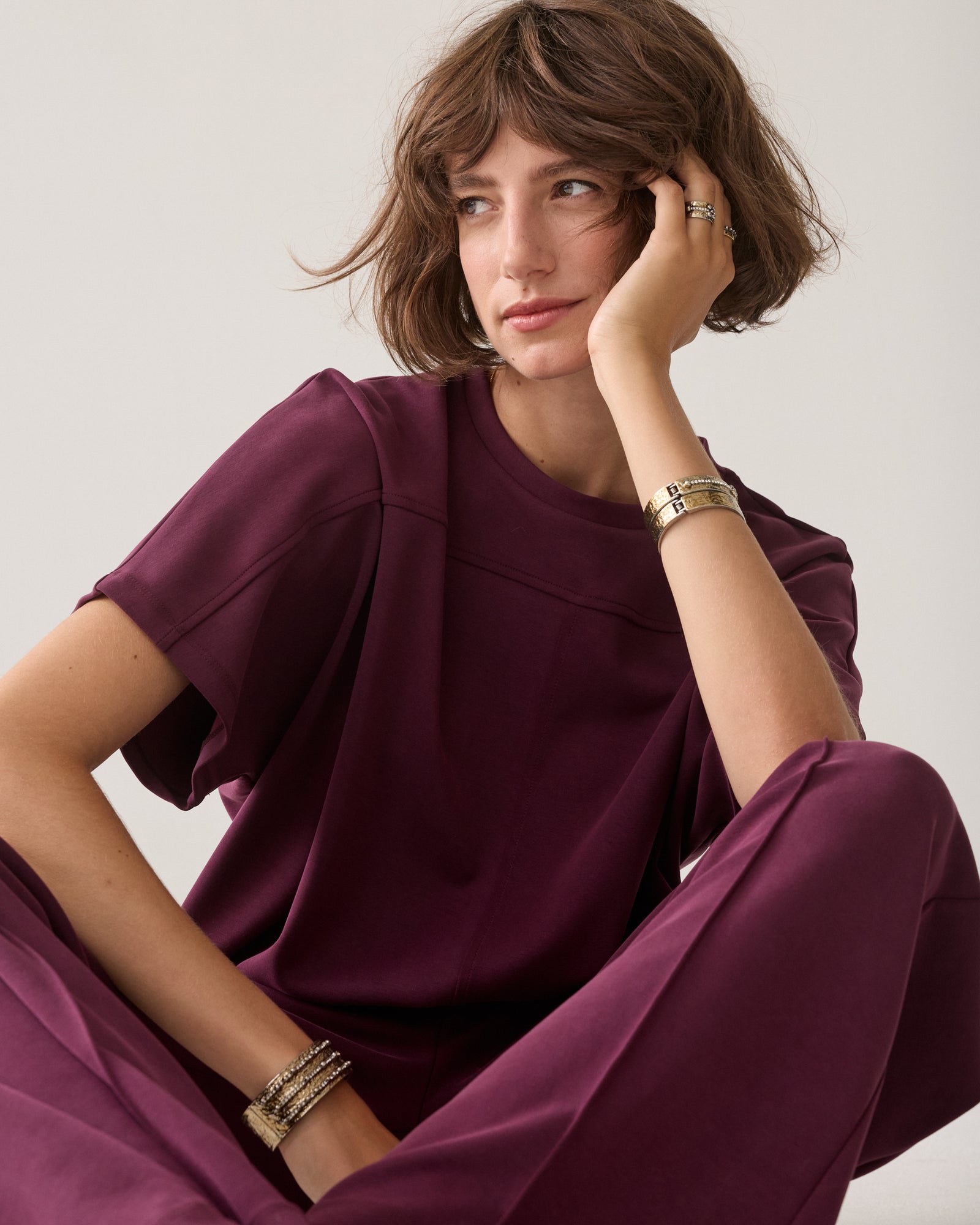 Boxy top soft scuba