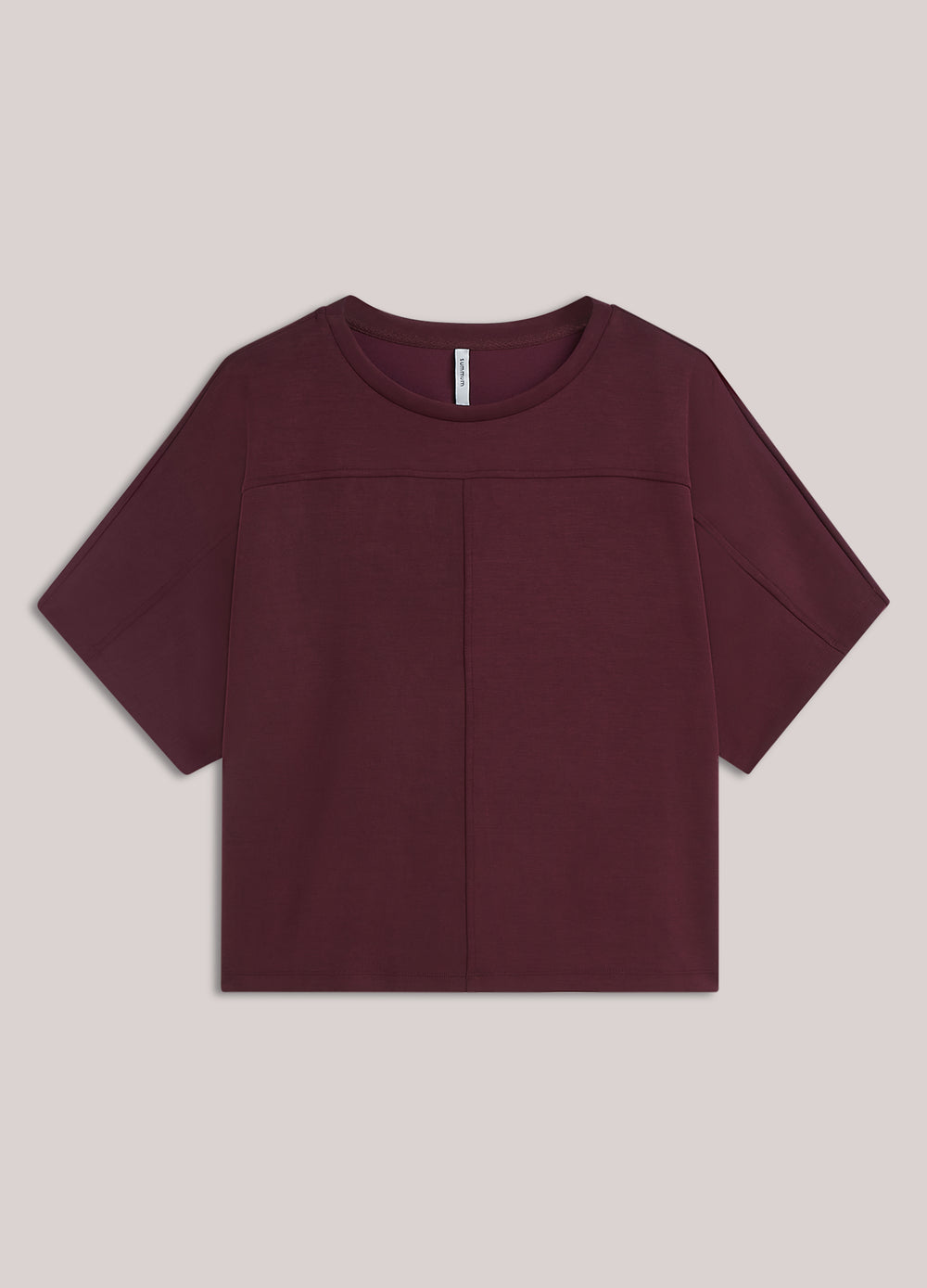 Haut boxy en scuba doux