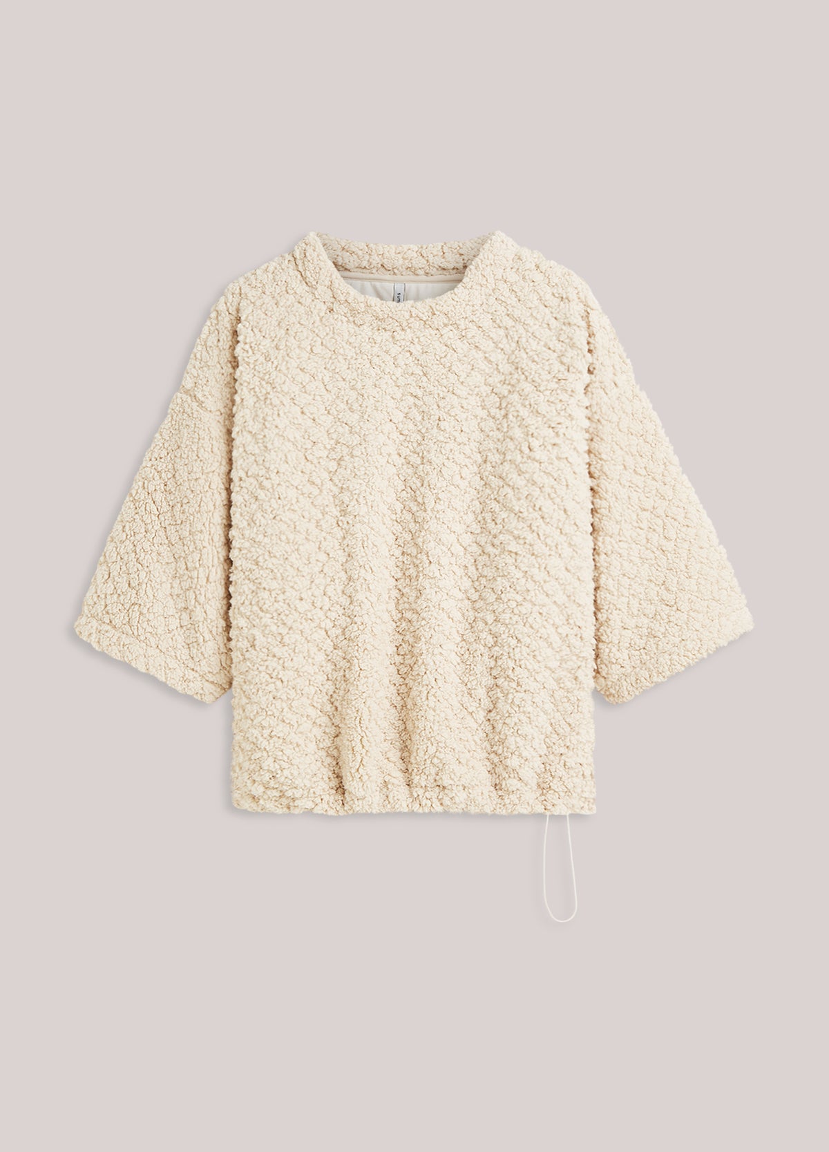 Fluffy oversized sweatshirt