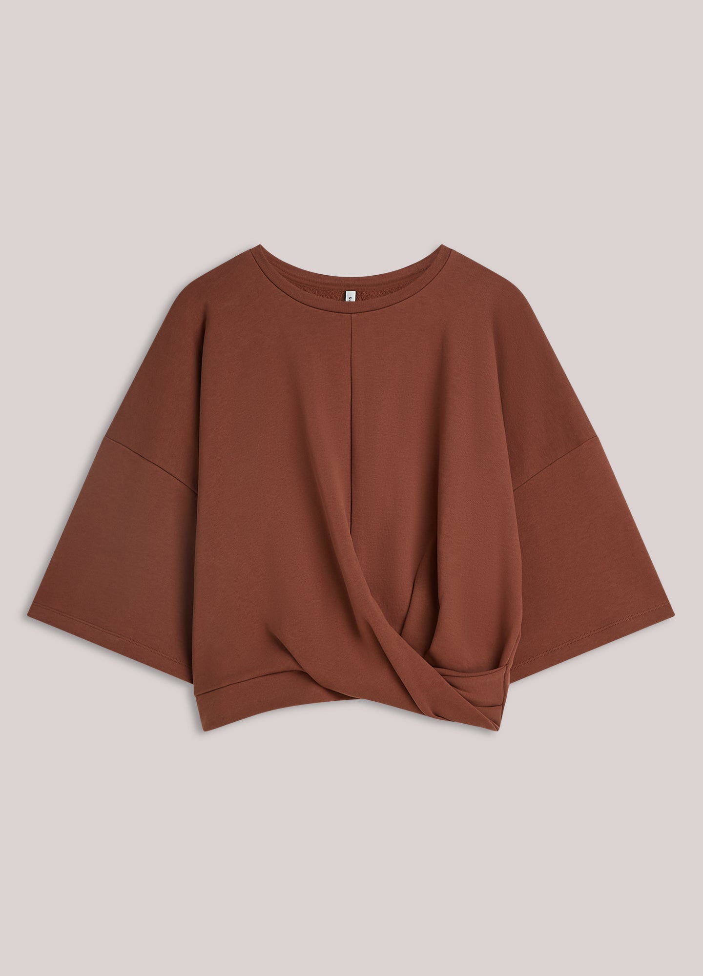 Sweat-shirt croisé