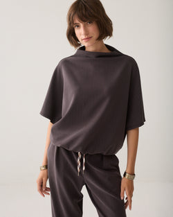 Scuba top pinstripe