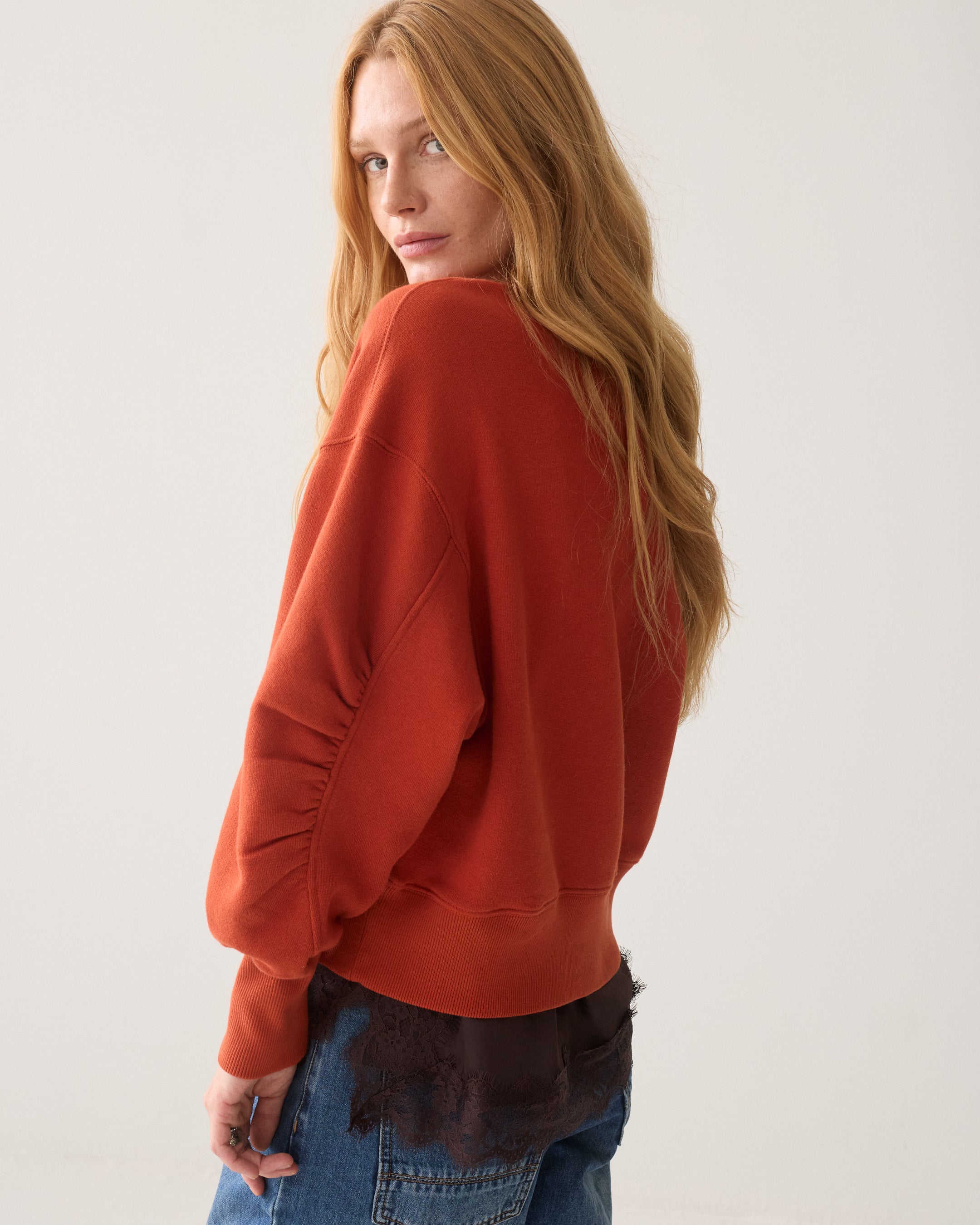 Fade-out sweatshirt