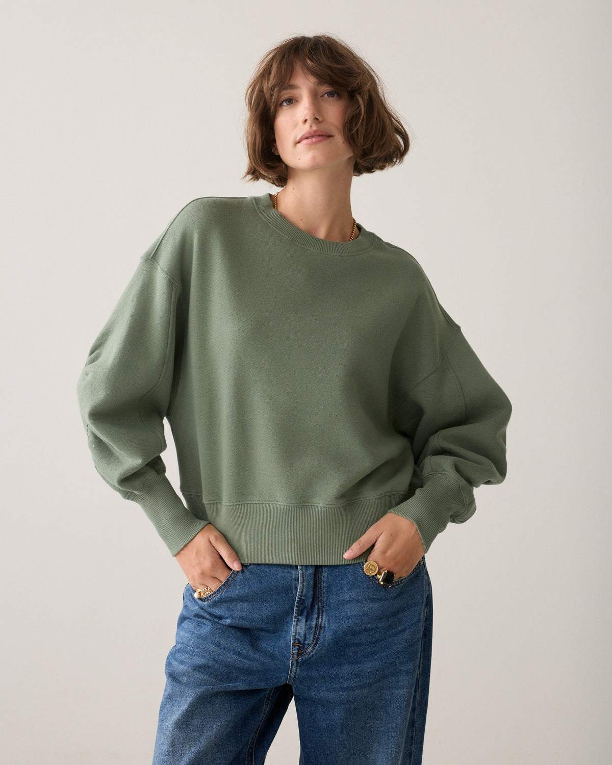 Fade-out sweatshirt