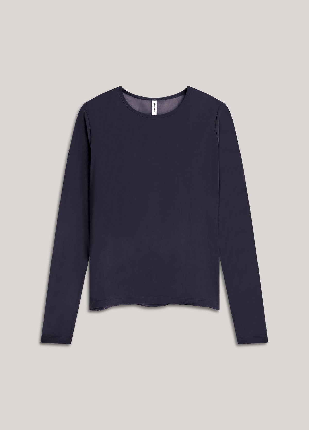 Mesh-Longsleeve transparent