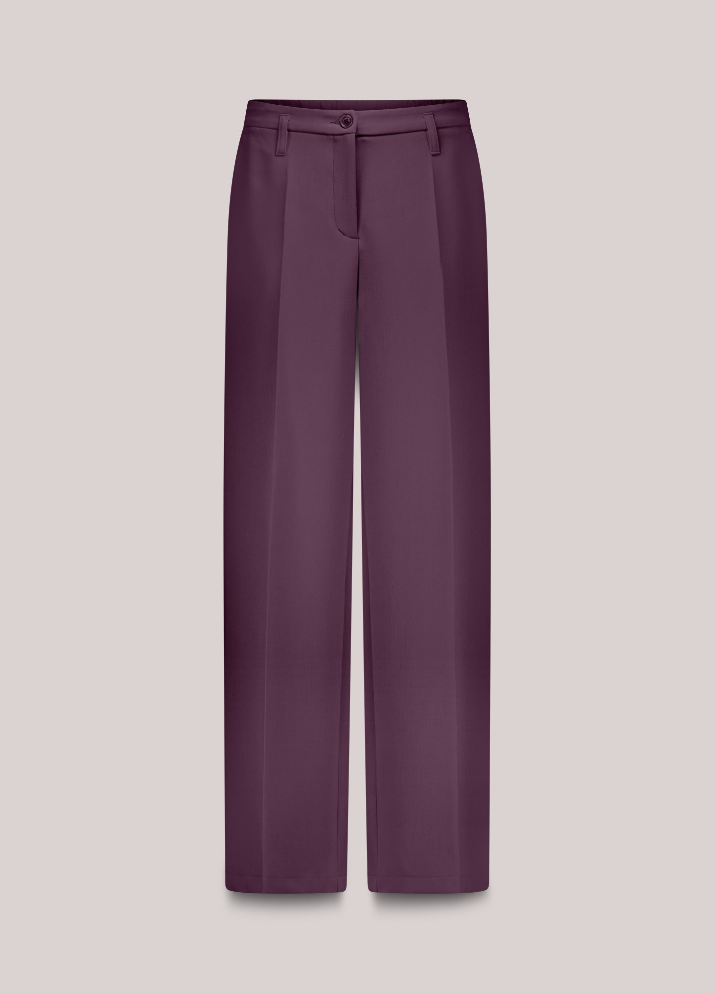 Foam wide-leg trousers