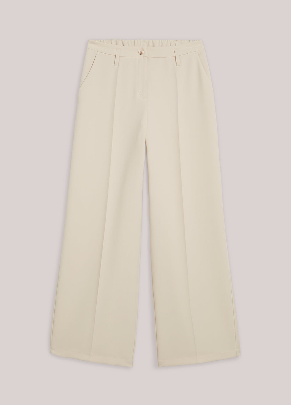 Foam pants met wijde pijp