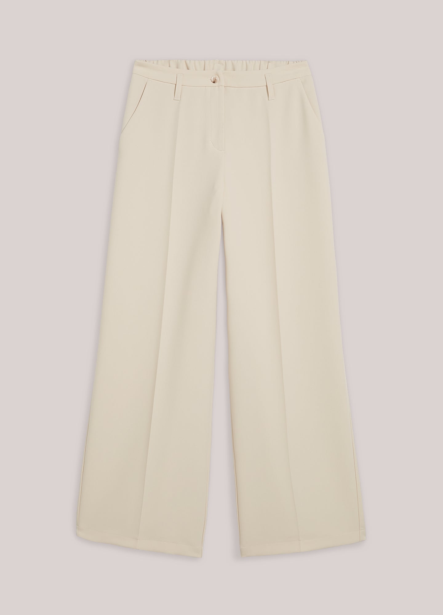 Foam pants met wijde pijp