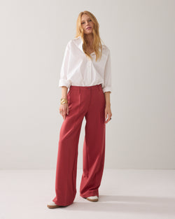 Foam pants met wijde pijp