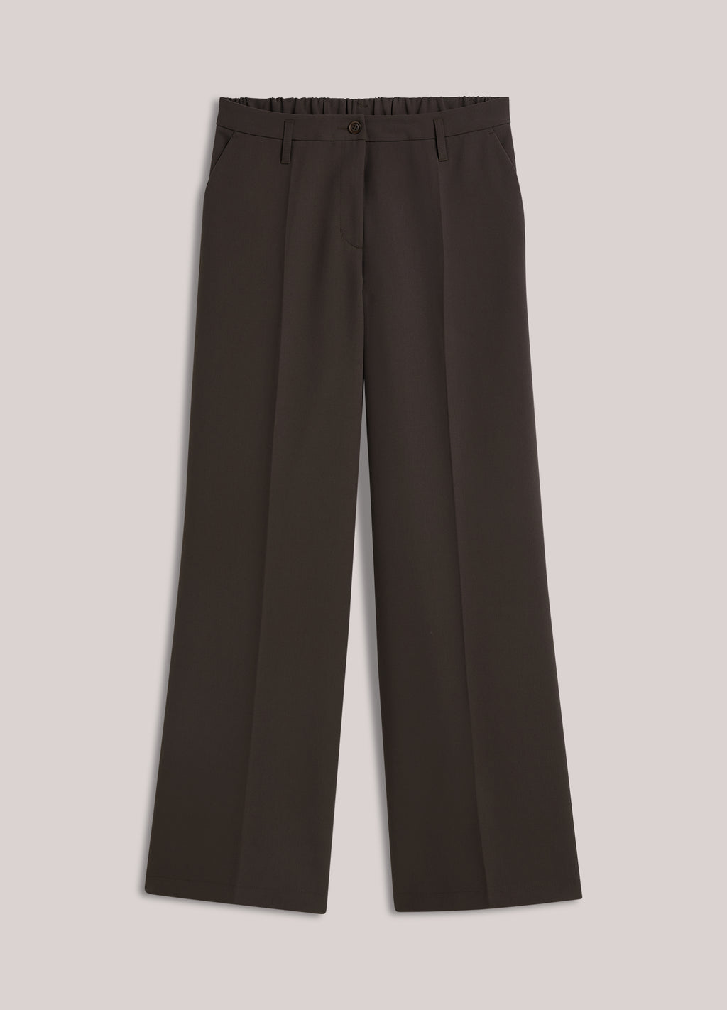Foam pants met wijde pijp