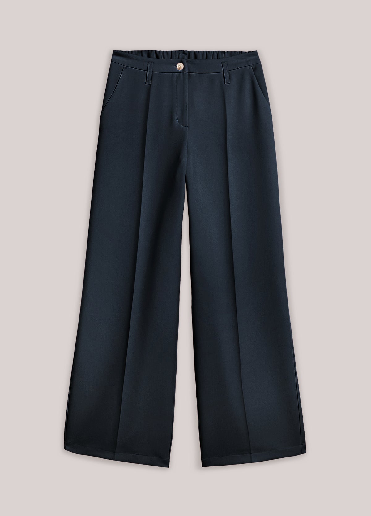 Foam pants met wijde pijp