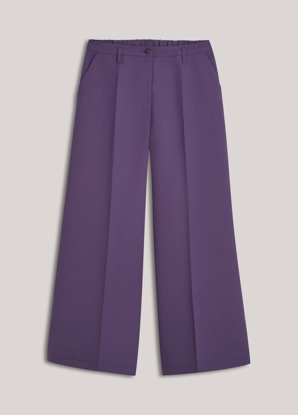 Foam pants met wijde pijp