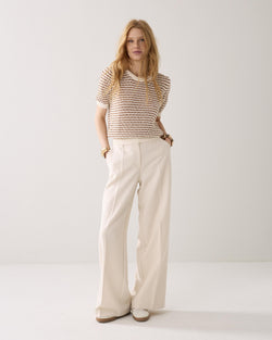 Foam pants met wijde pijp