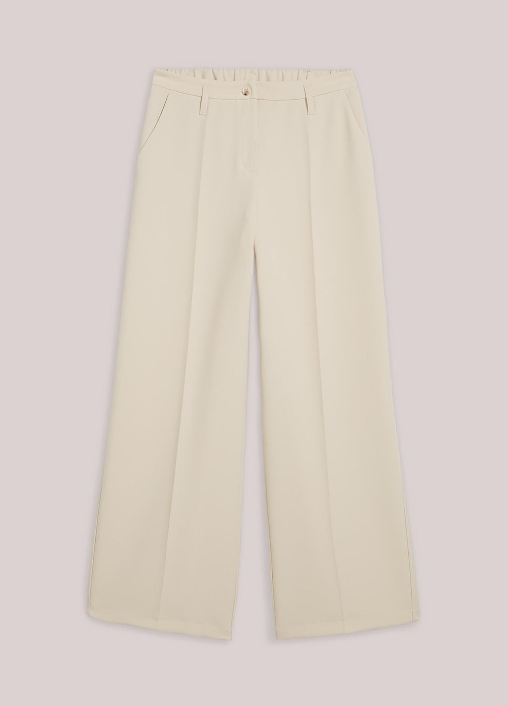 Foam pants met wijde pijp