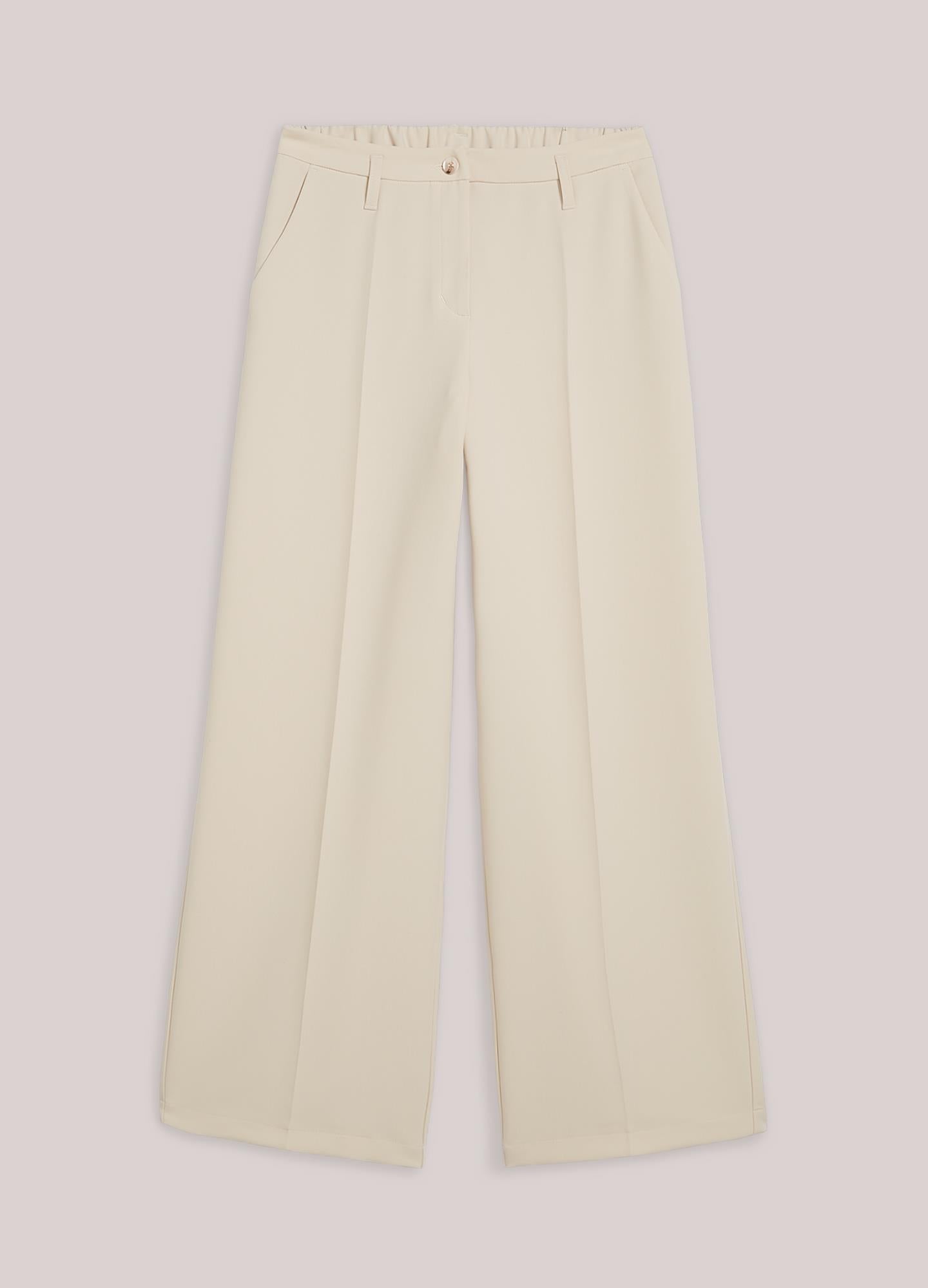 Foam pants met wijde pijp