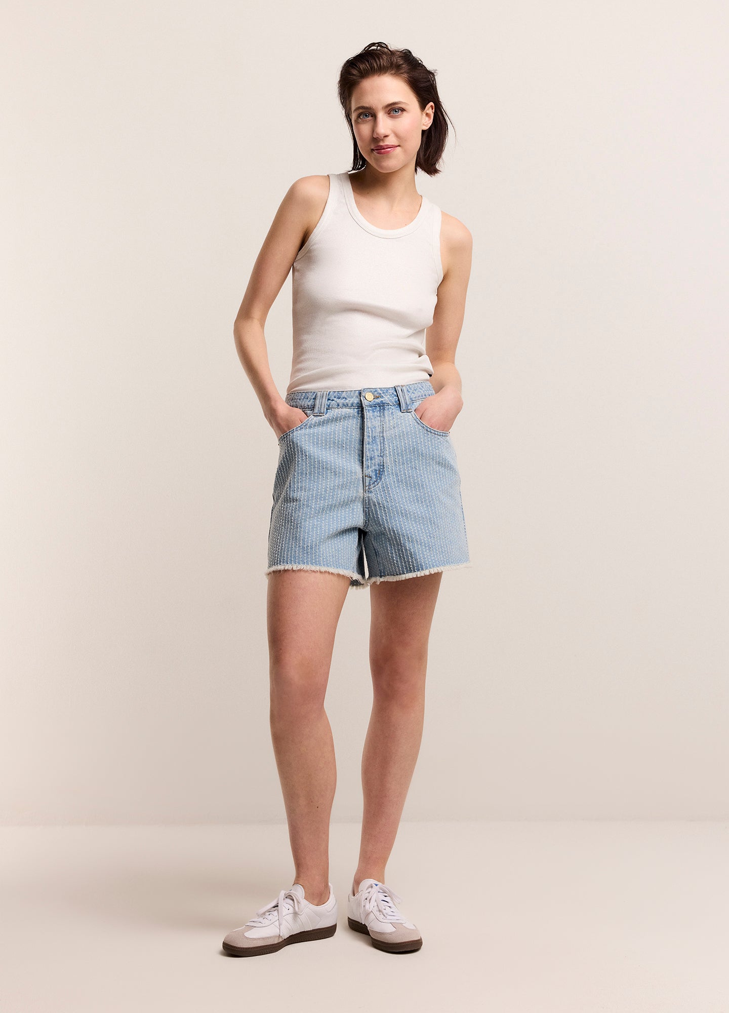 Indicode Heren Jaspar Jeans Shorts | Korte broek met 5 zakken Indicode Heren Jaspar Jeans Shorts | Korte broek met 5 zakken