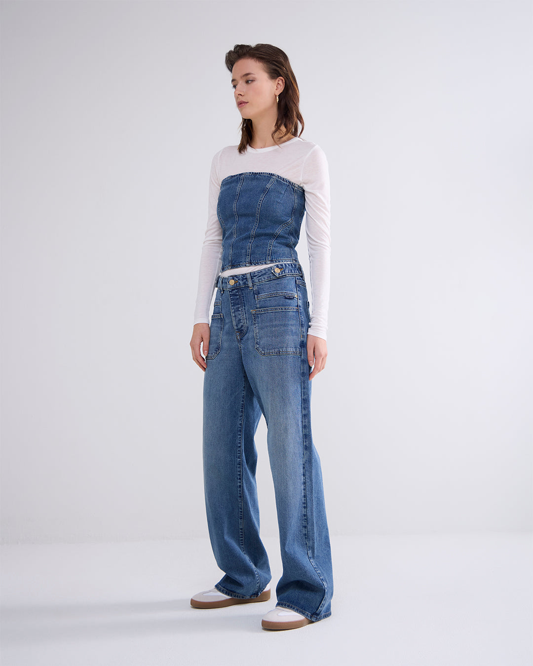 Jeans wijde pijpen