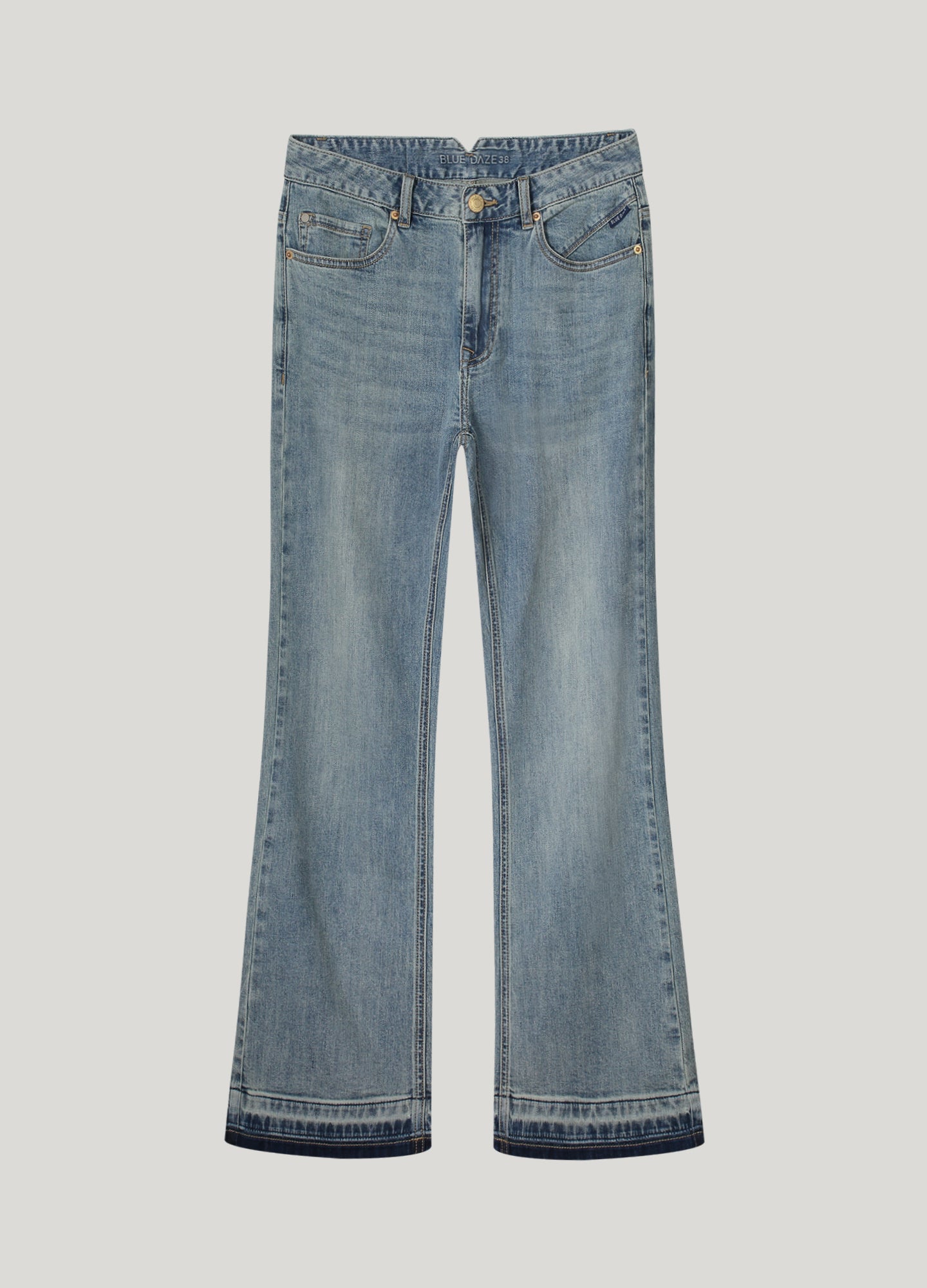 Bootcut jeans cropped