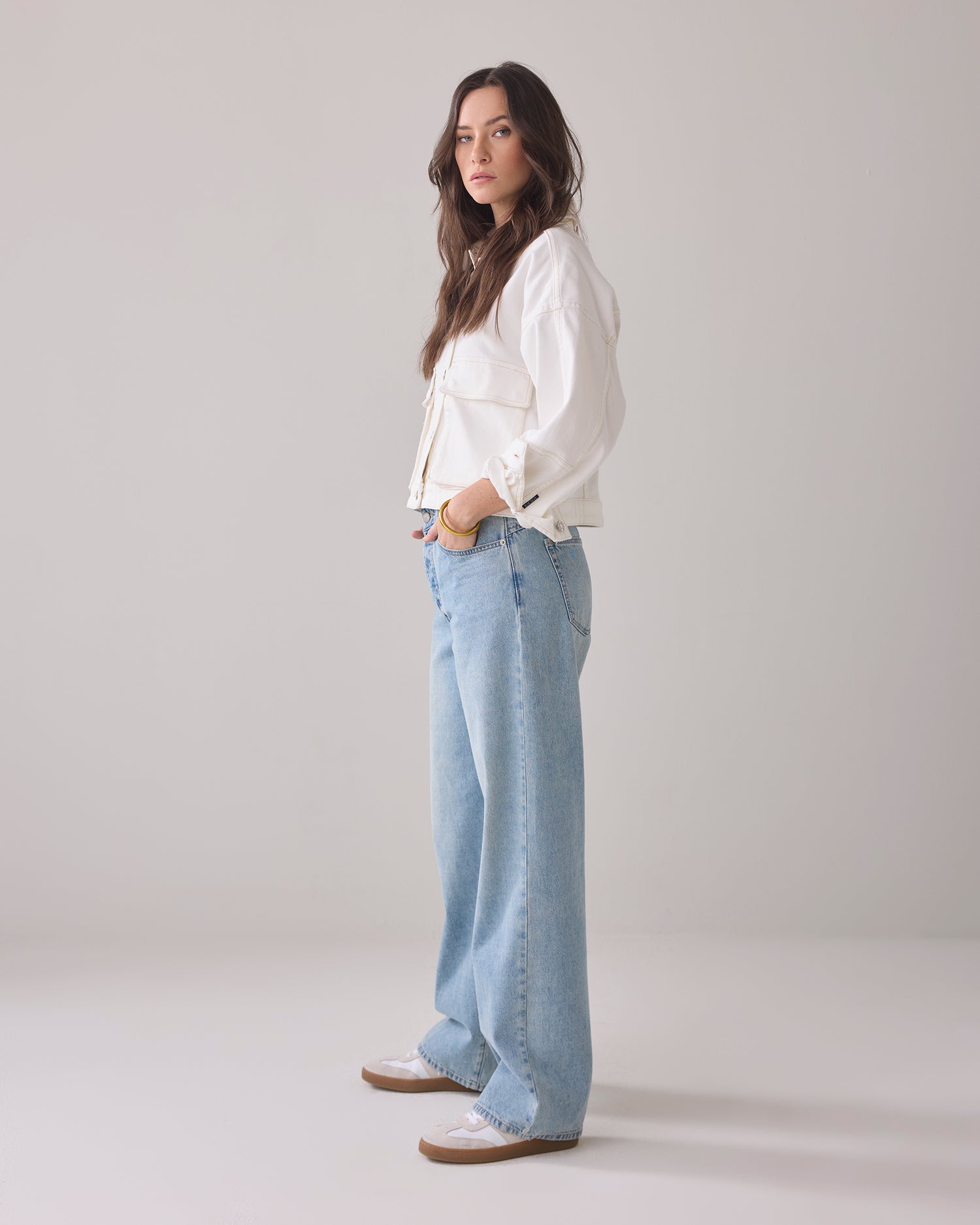 Straight leg jeans vintage wassing