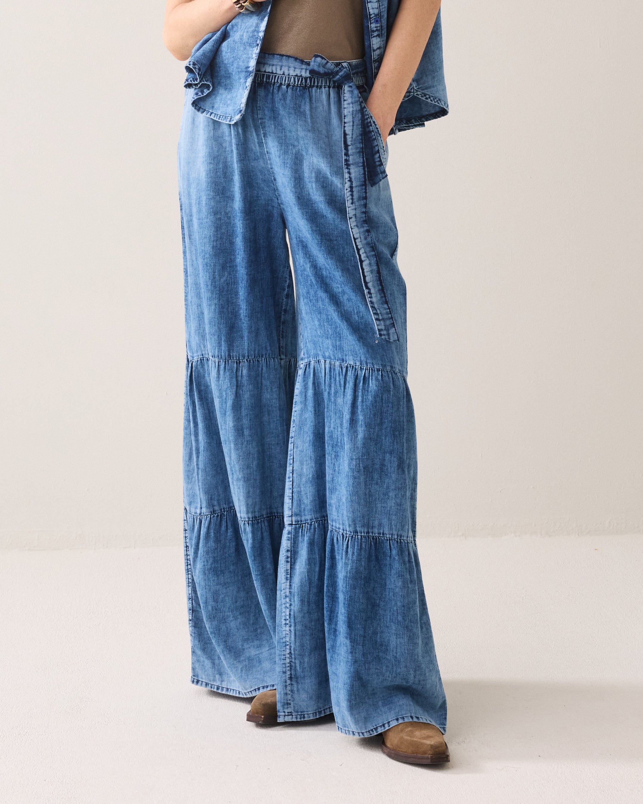 Weiche Boho-Jeans