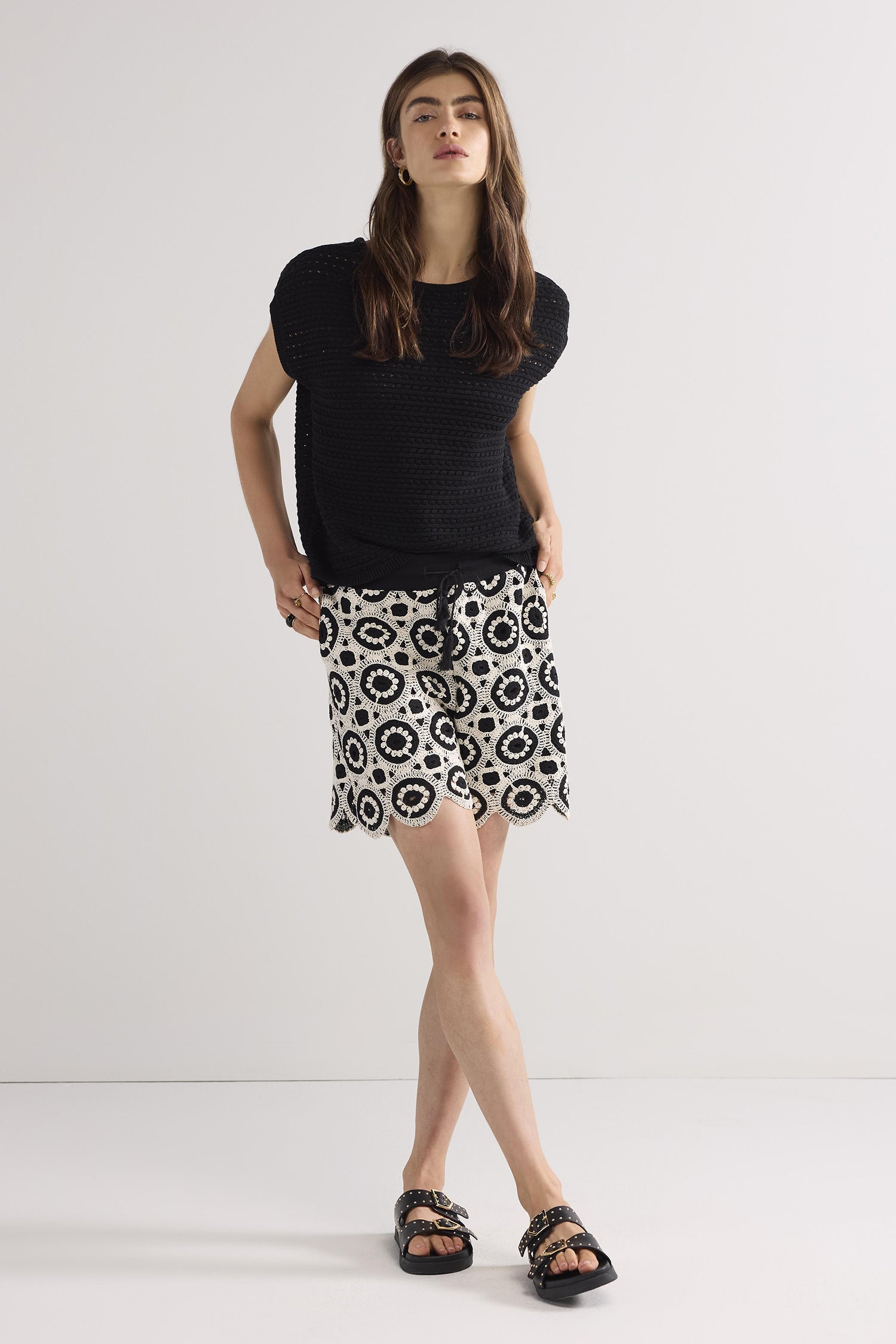 Gehaakte short