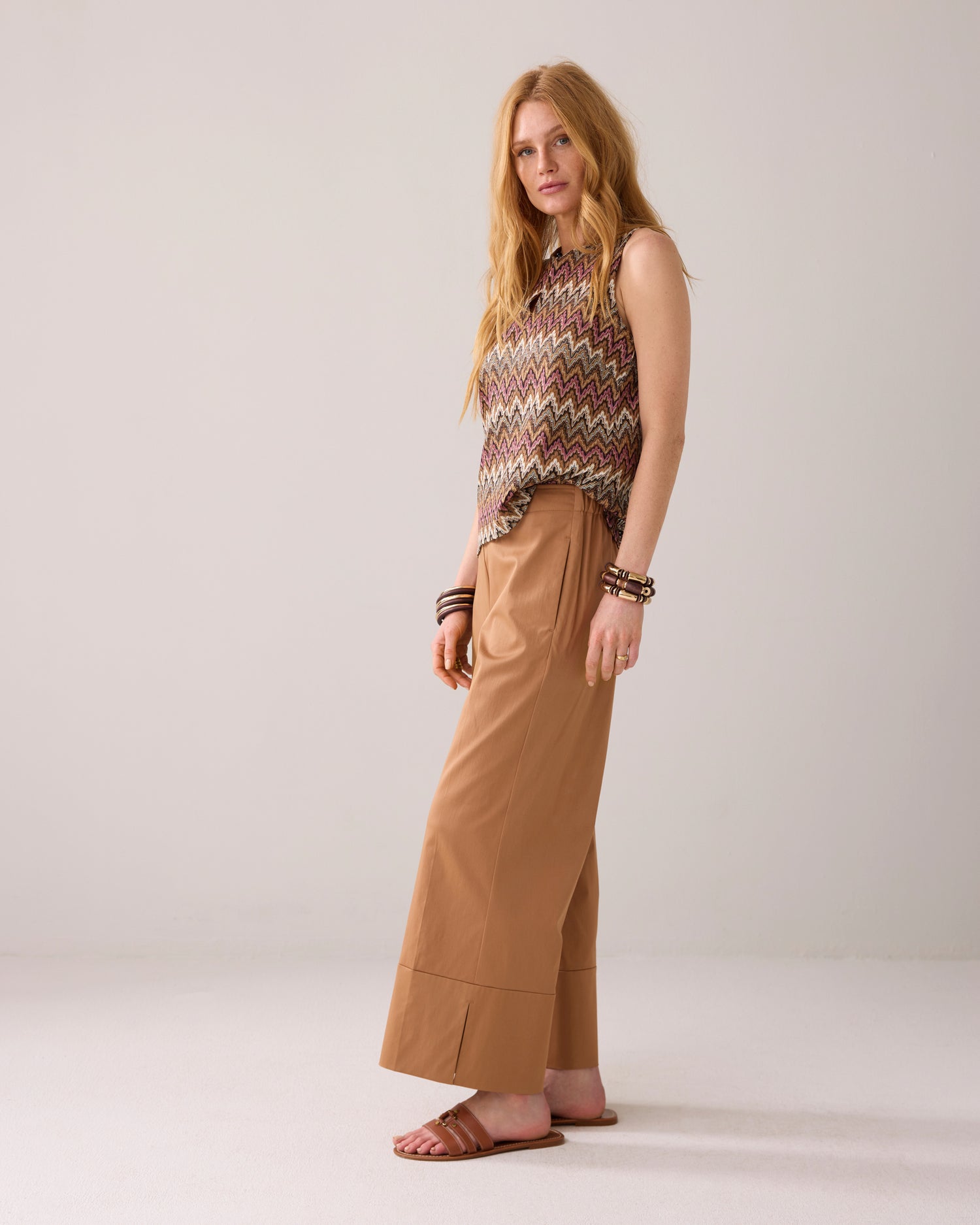 7/8e broek met split