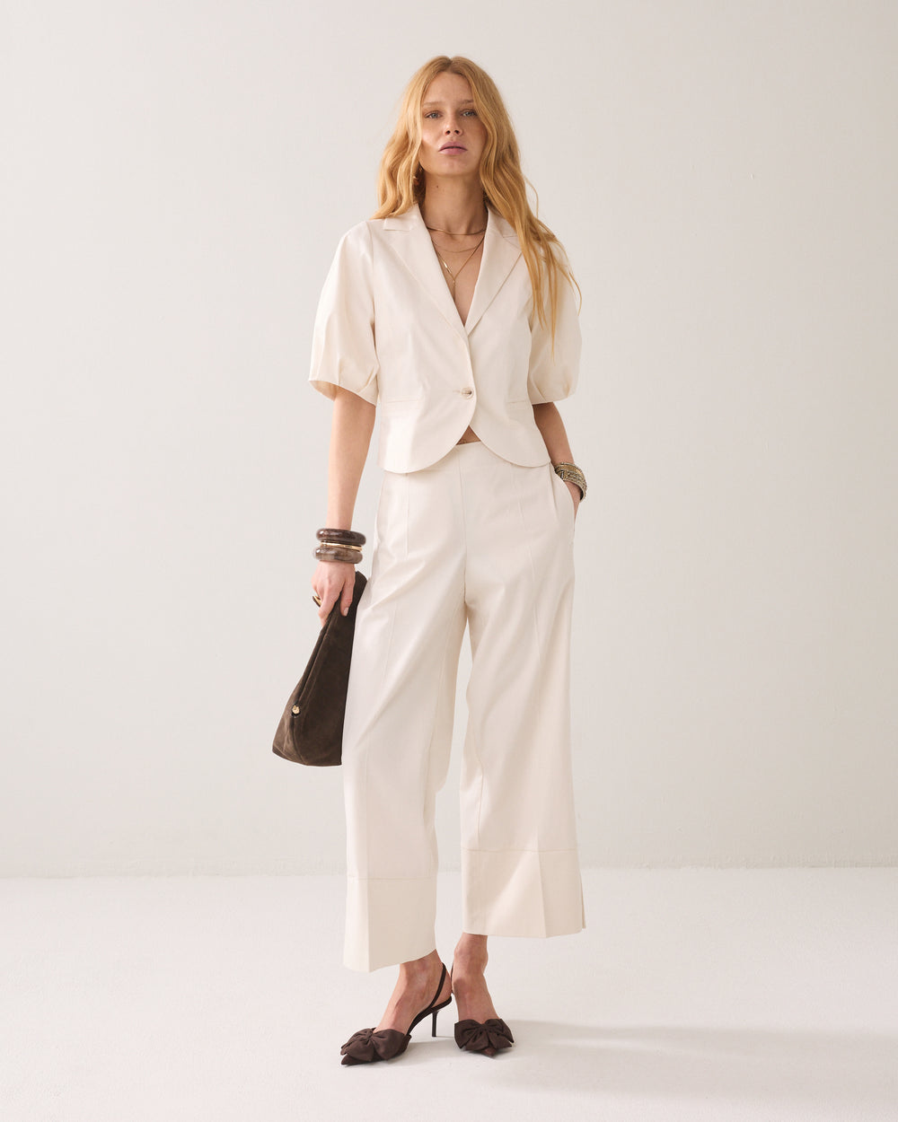 7/8e broek met split