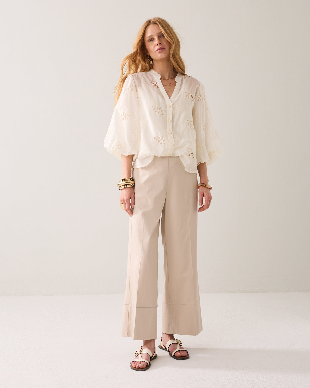 7/8e broek met split