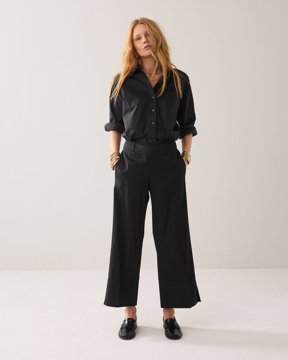 7/8e broek met split