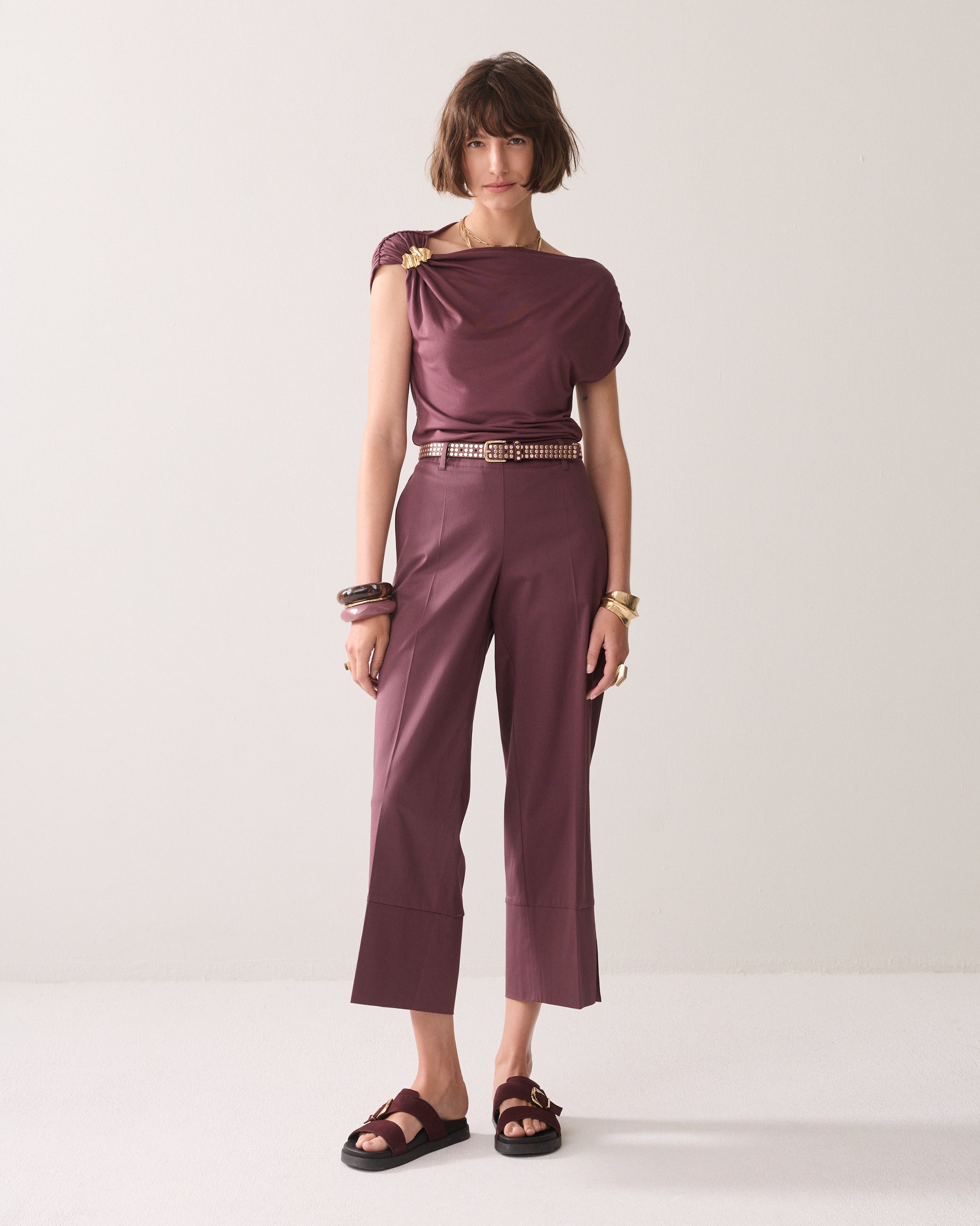 7/8-Hose mit Schlitz