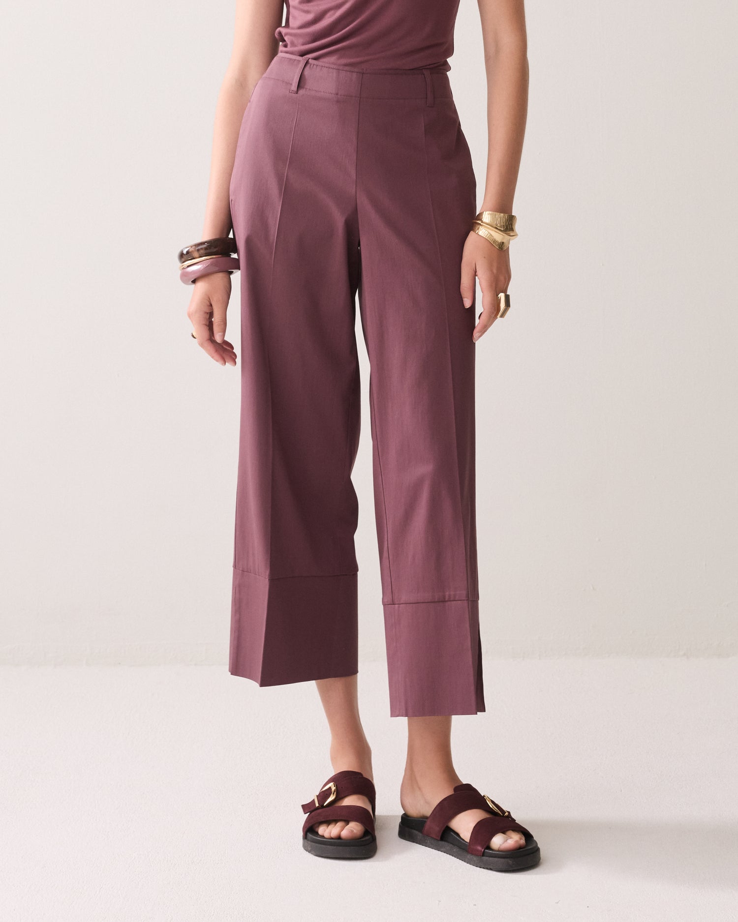7/8e broek met split
