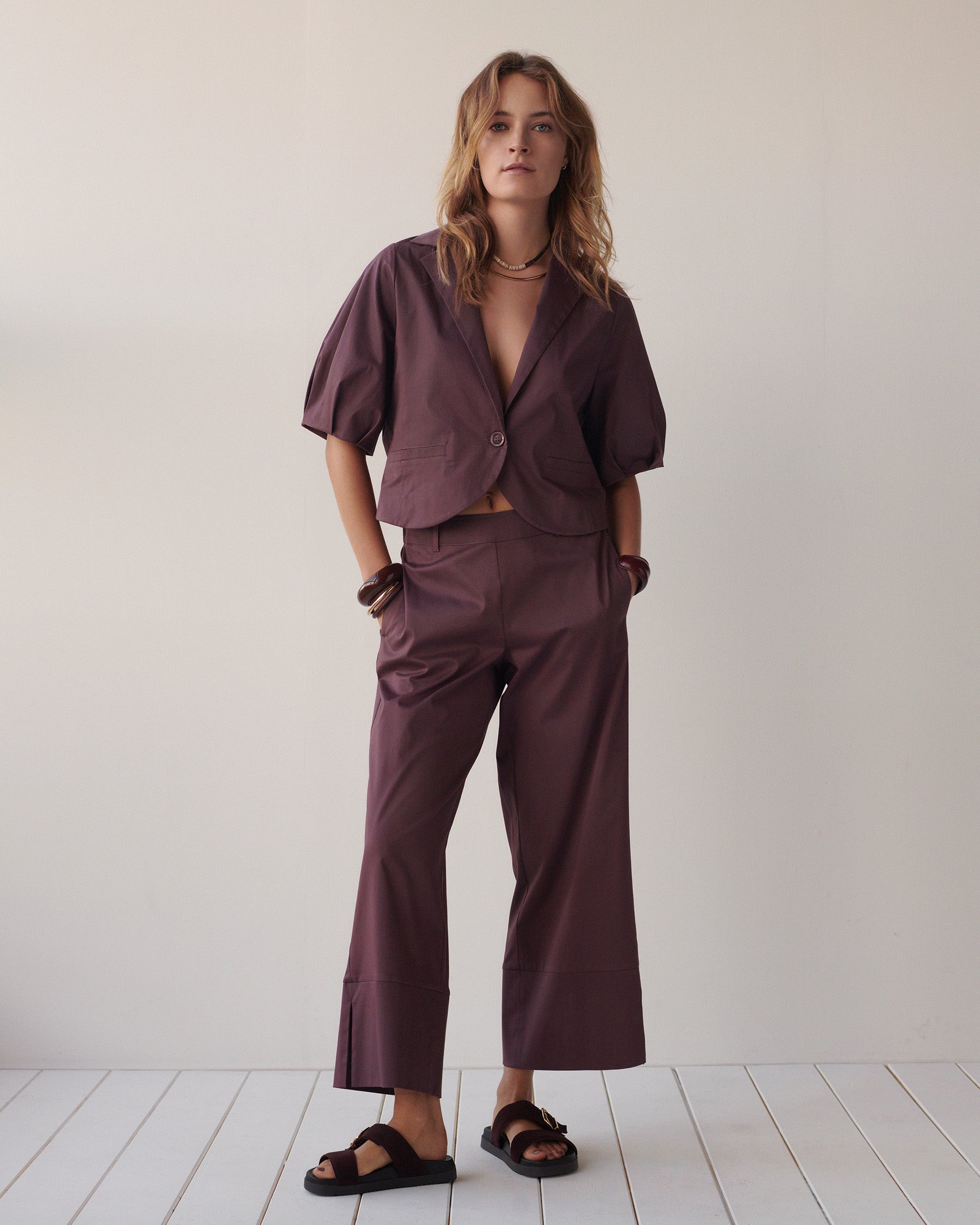 7/8-Hose mit Schlitz