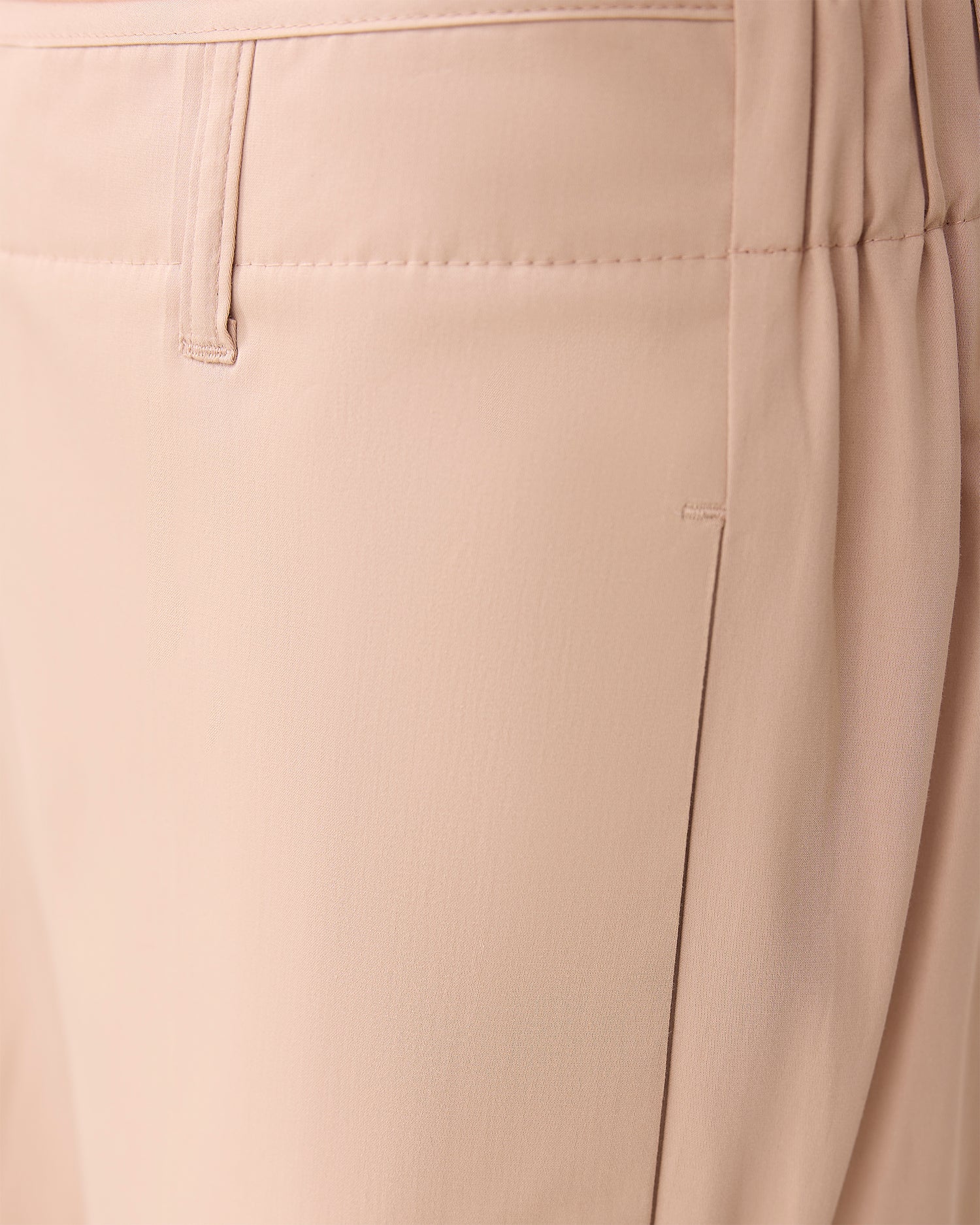 Long trousers with slit