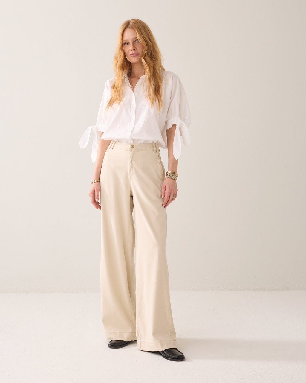 Lange broek lyocellmix