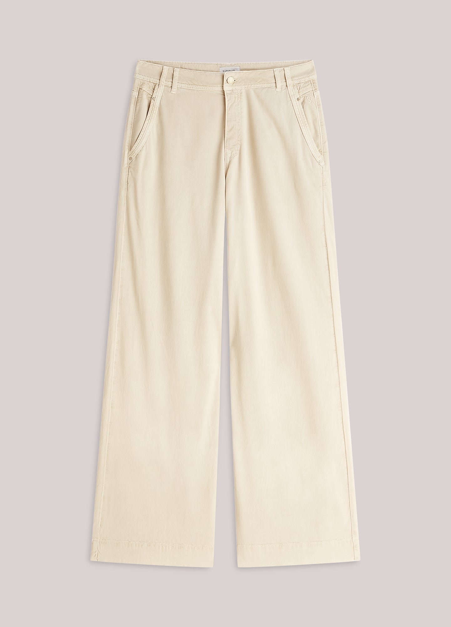 Lange broek lyocellmix