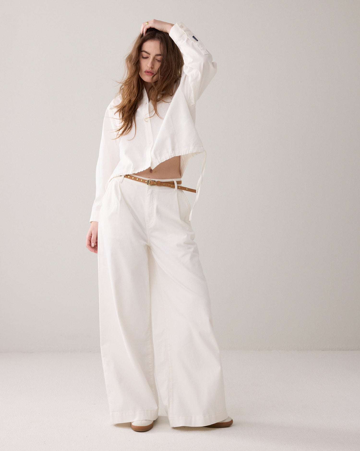 Ultrawijde lichte denim