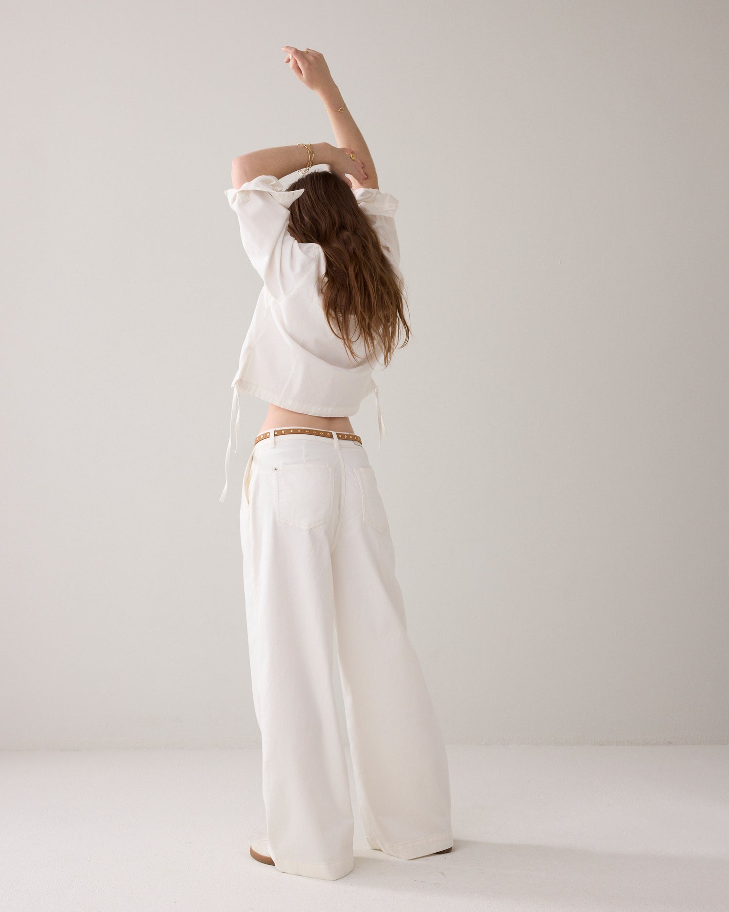 Ultrawijde lichte denim