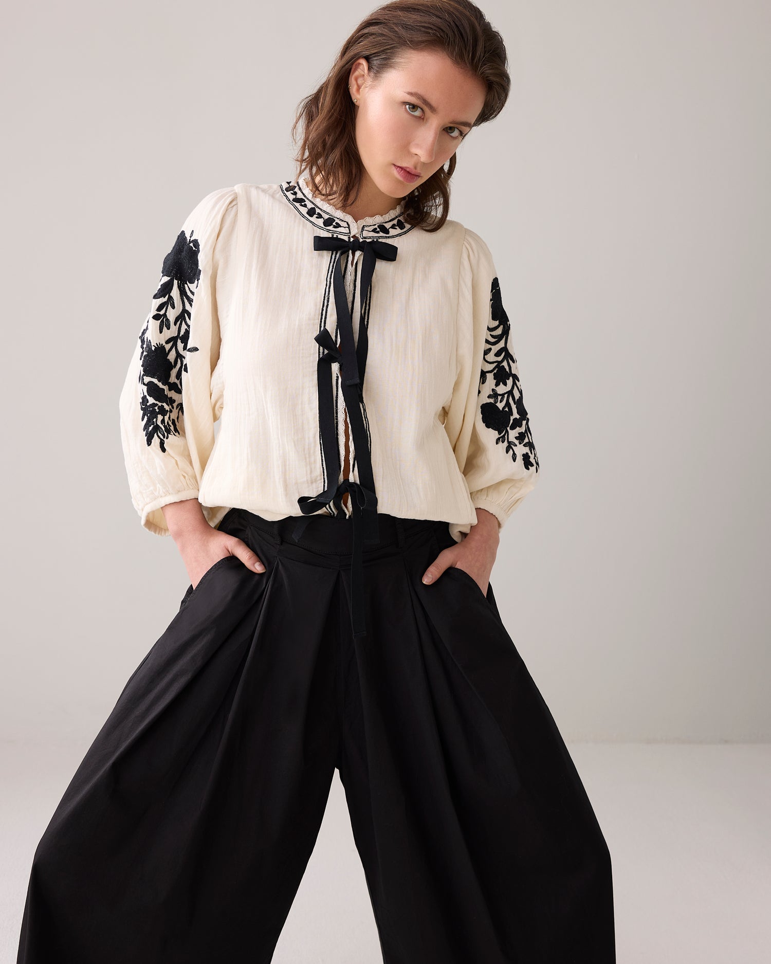 Ultra-wide culottes