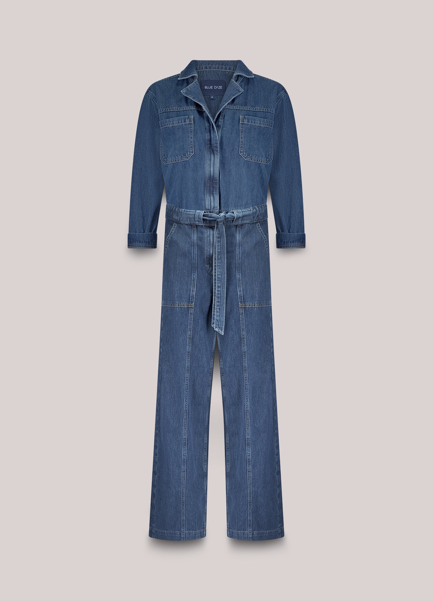 Denim jumpsuit 100% katoen