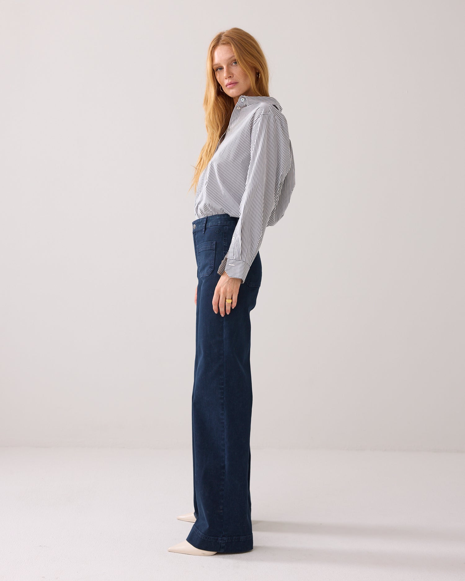 Retro flared jeans