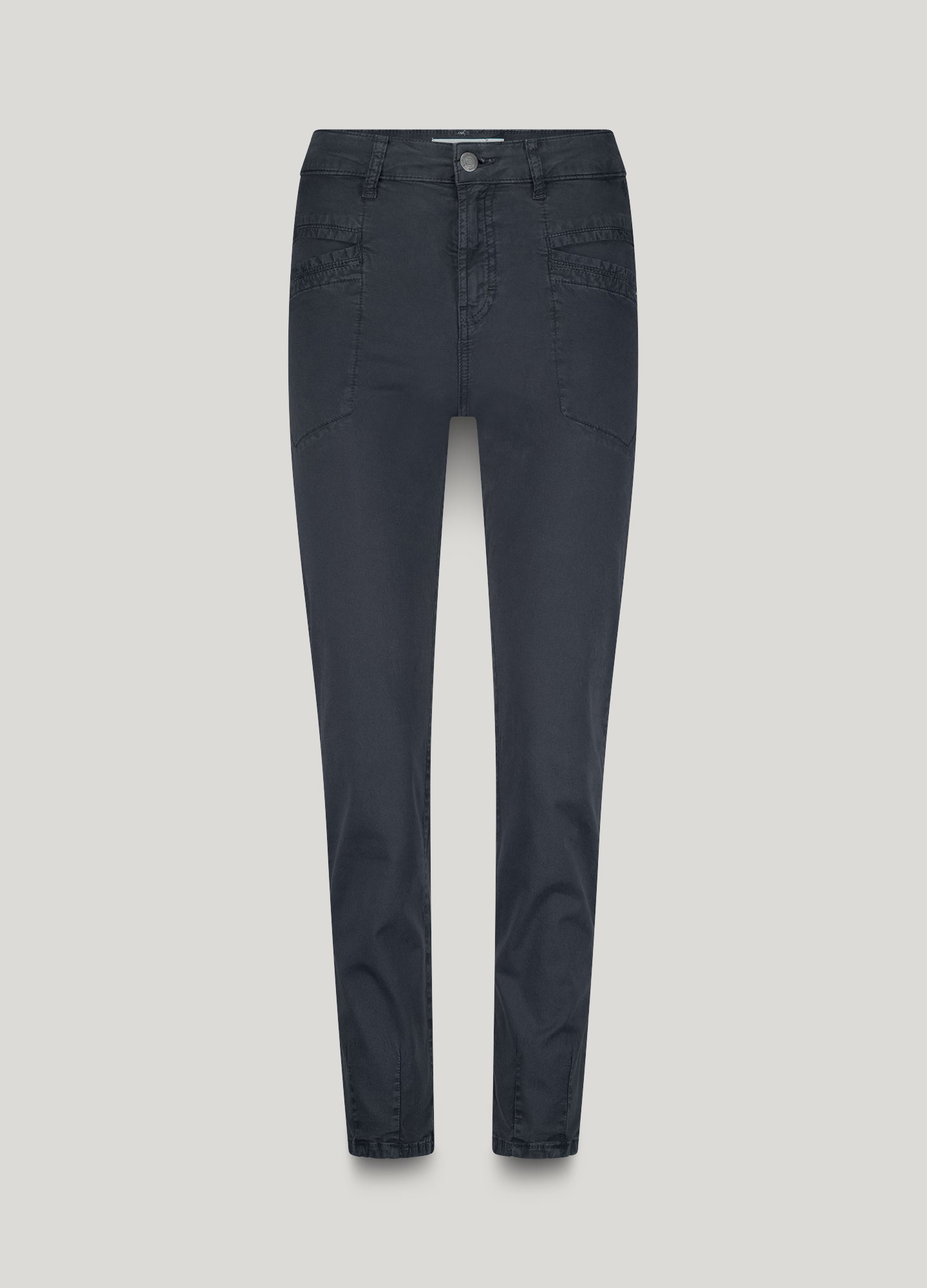 Tapered broek peach finish