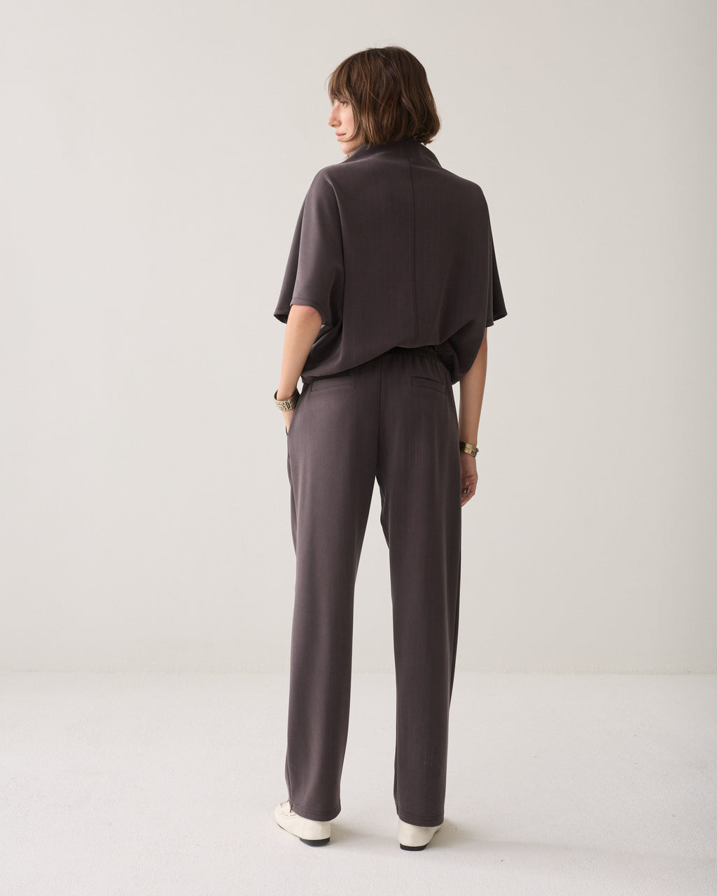 Tapered broek pinstripe