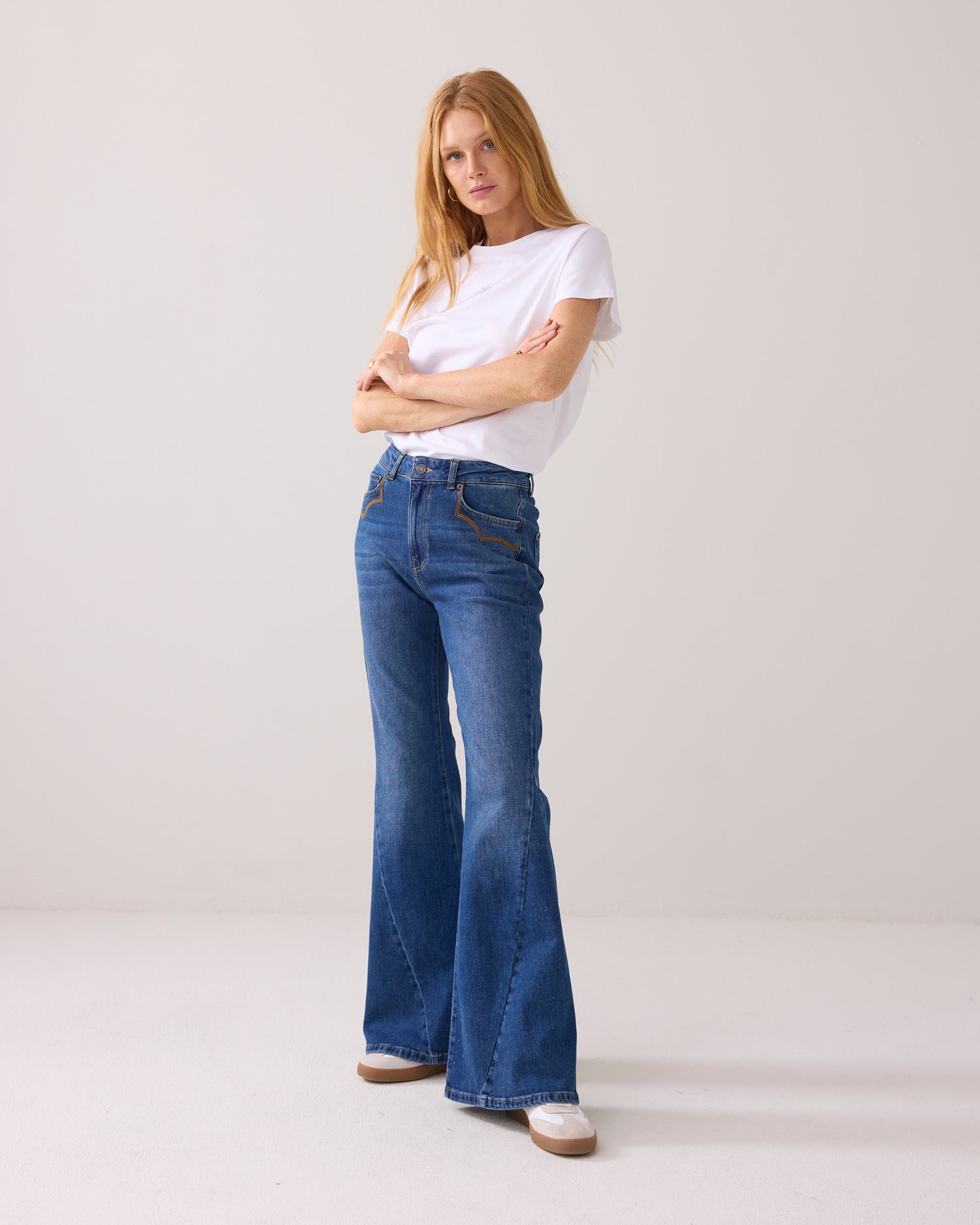 Flared jeans western