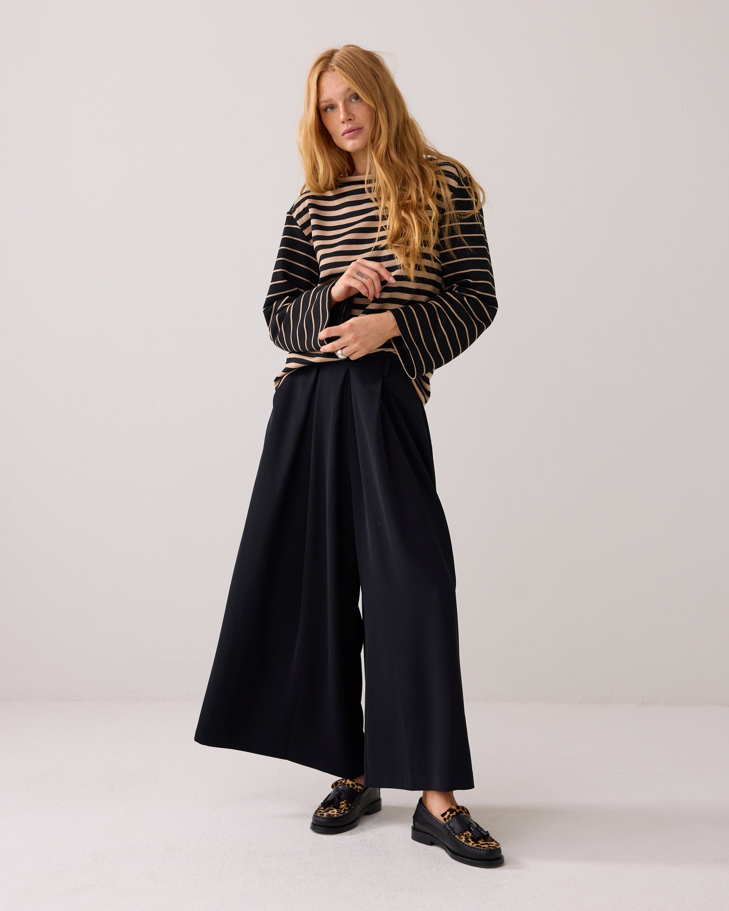 Loose-fitting culottes