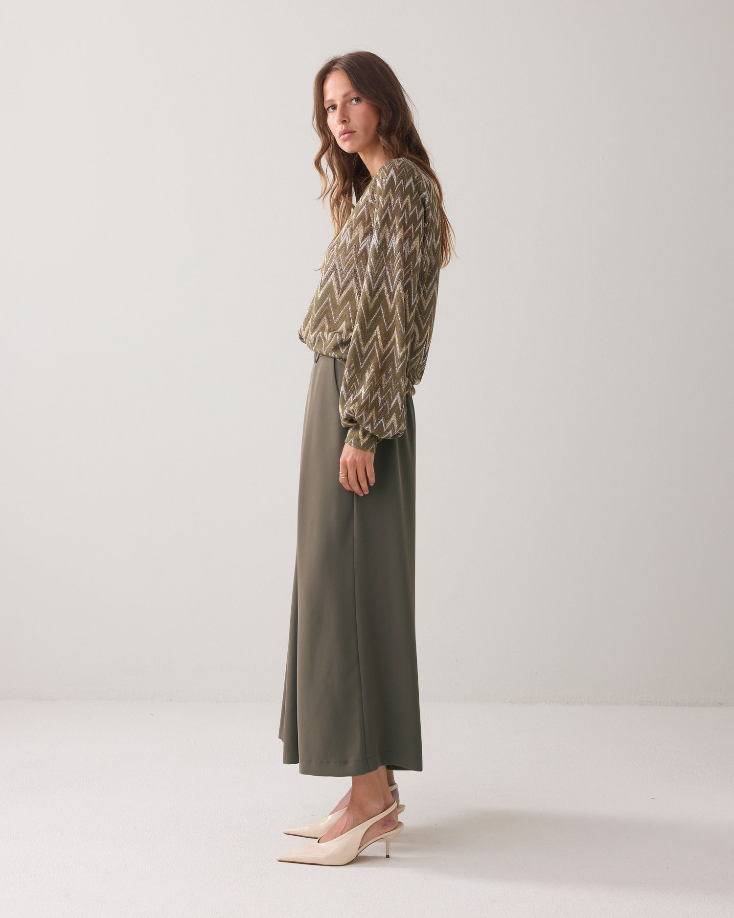 Soepelvallende culotte