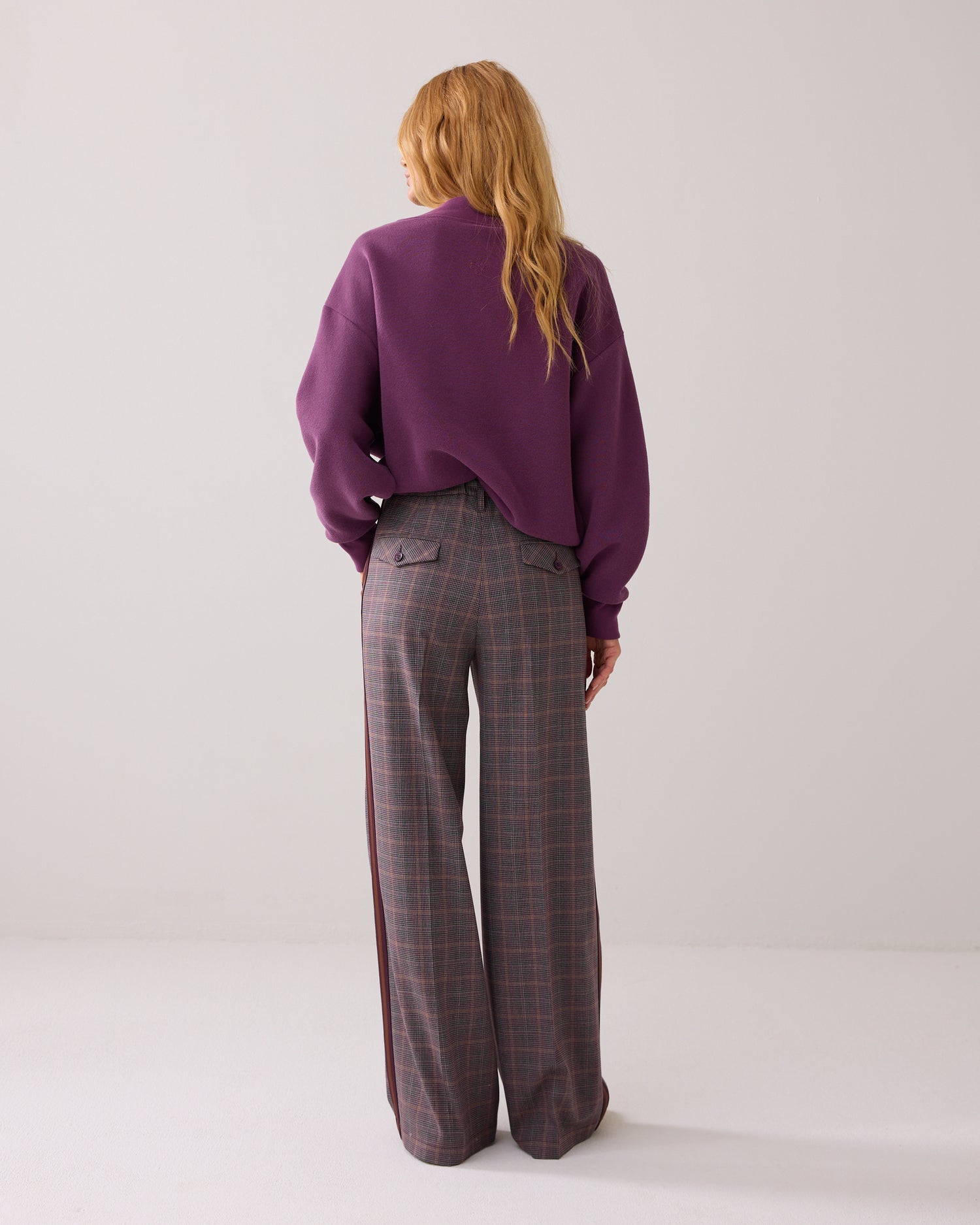 Plaid trousers