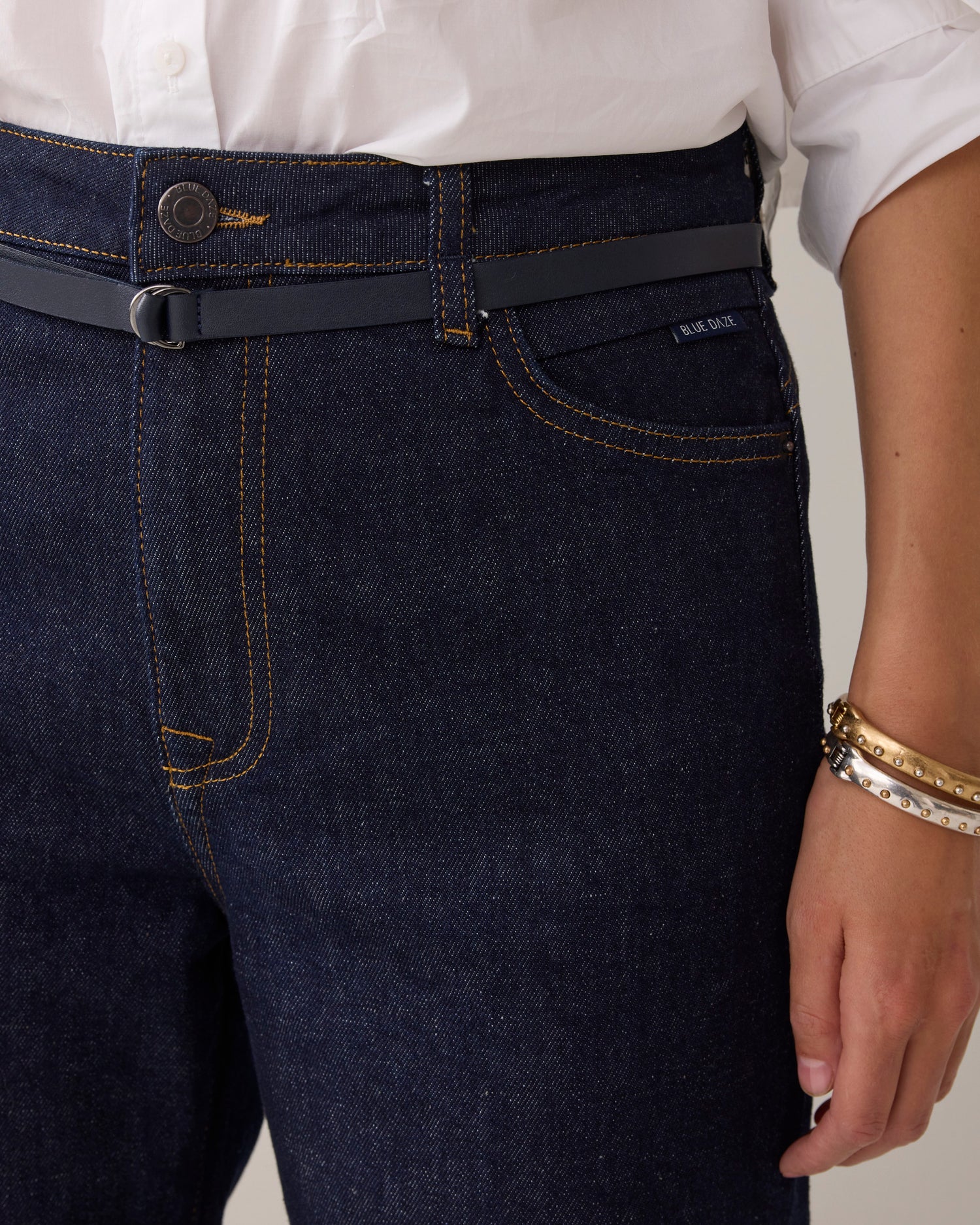 Wide Leg Denim Stretch