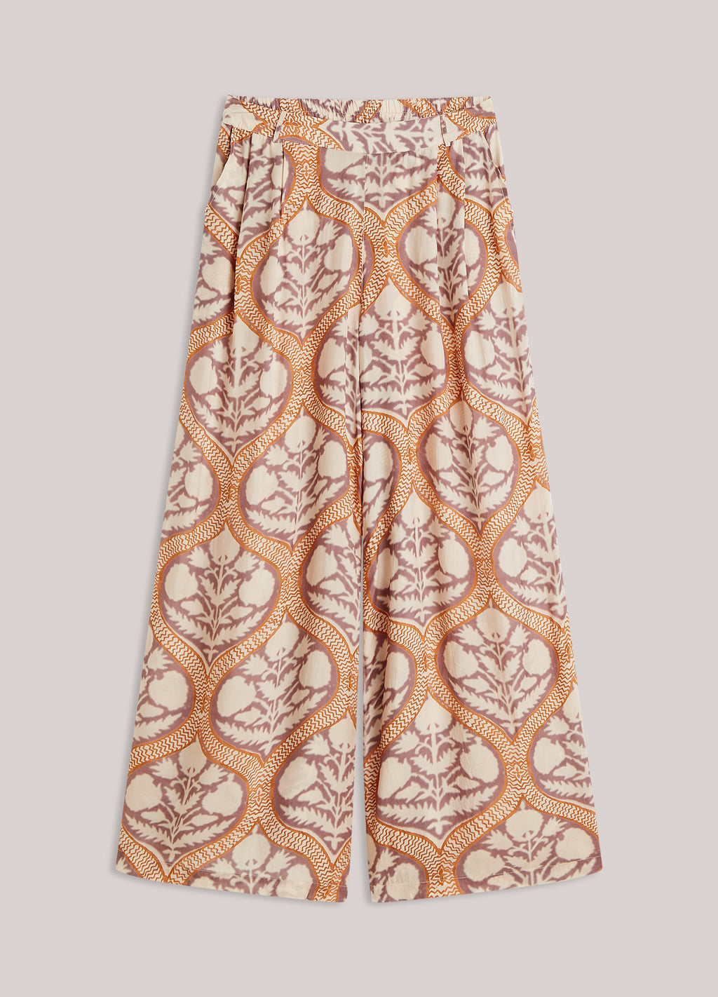 Wijde broek art deco