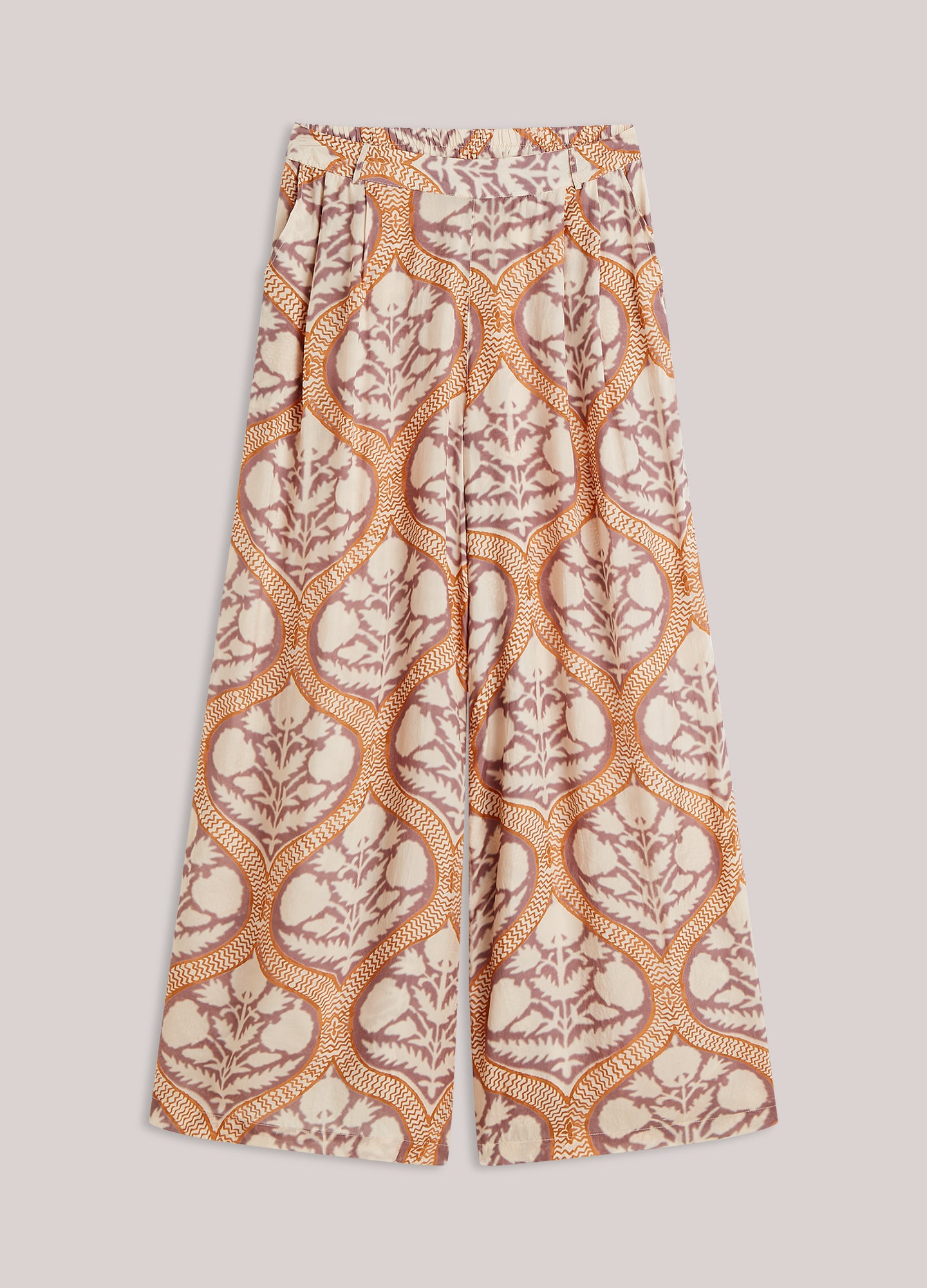 Wijde broek art deco