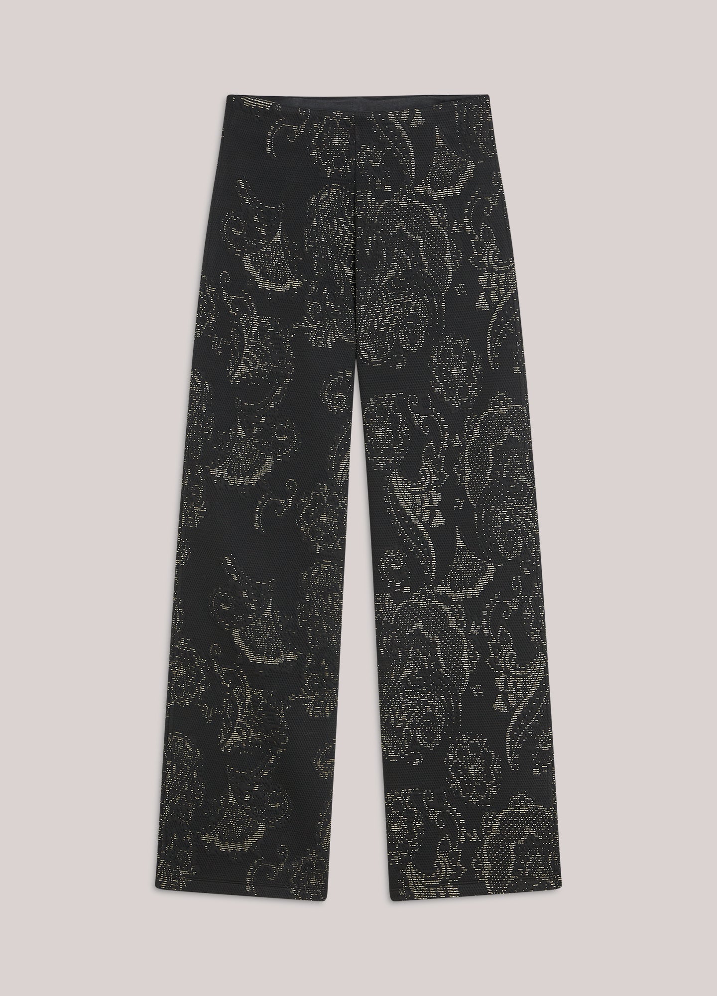 Pants foam jacquard